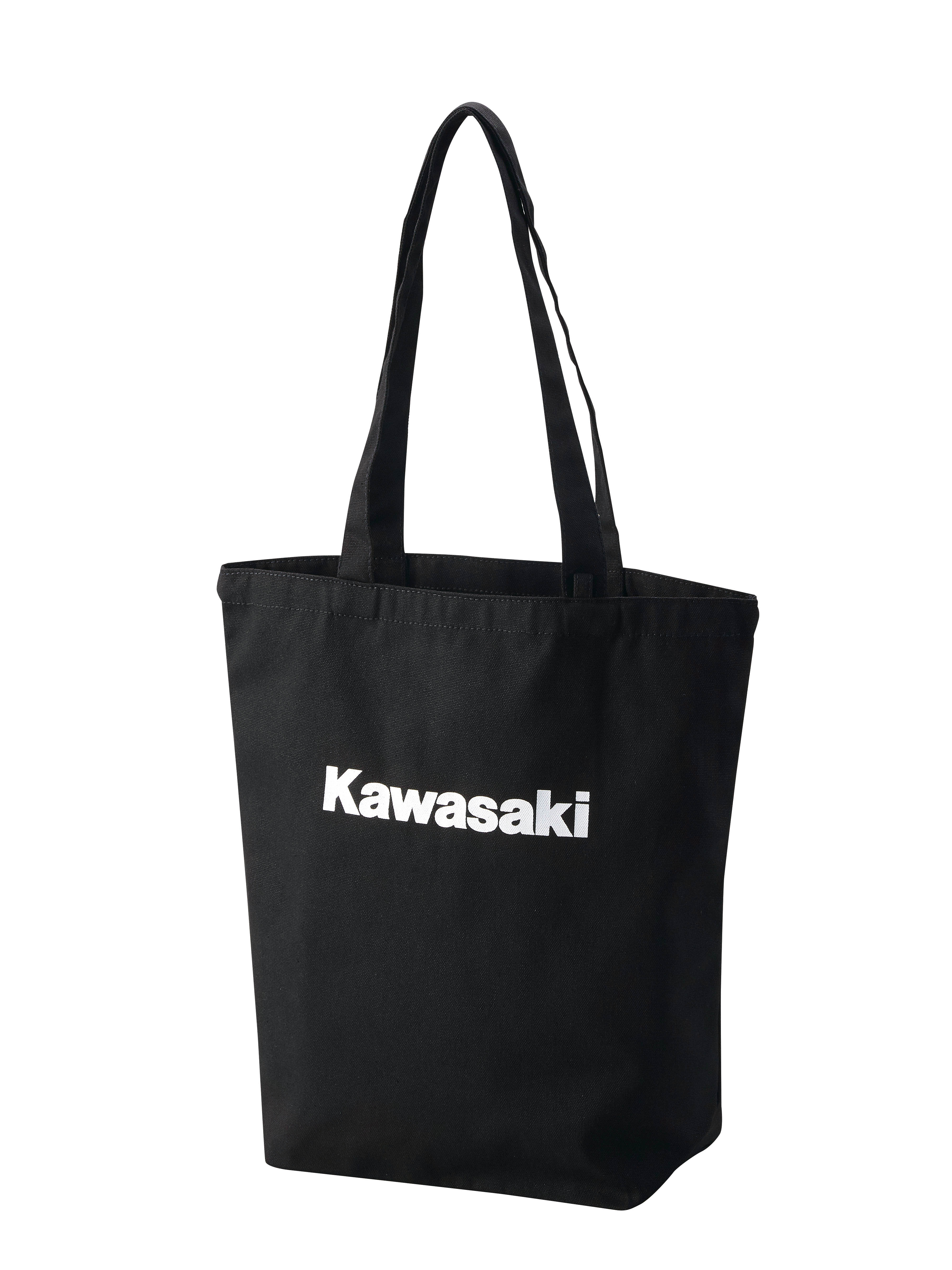 カワサキ キャンバストートバッグⅡ ブラック